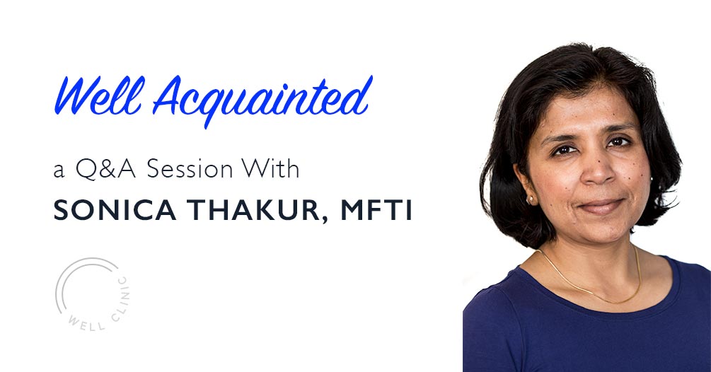 WELL ACQUAINTED » Sonica Thakur