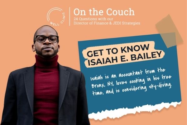On the Couch with Isaiah E. Bailey